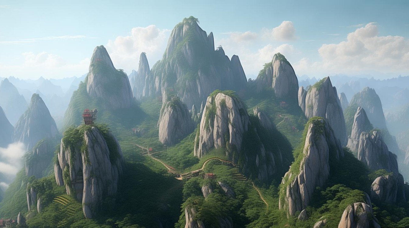 华山各峰景点介绍