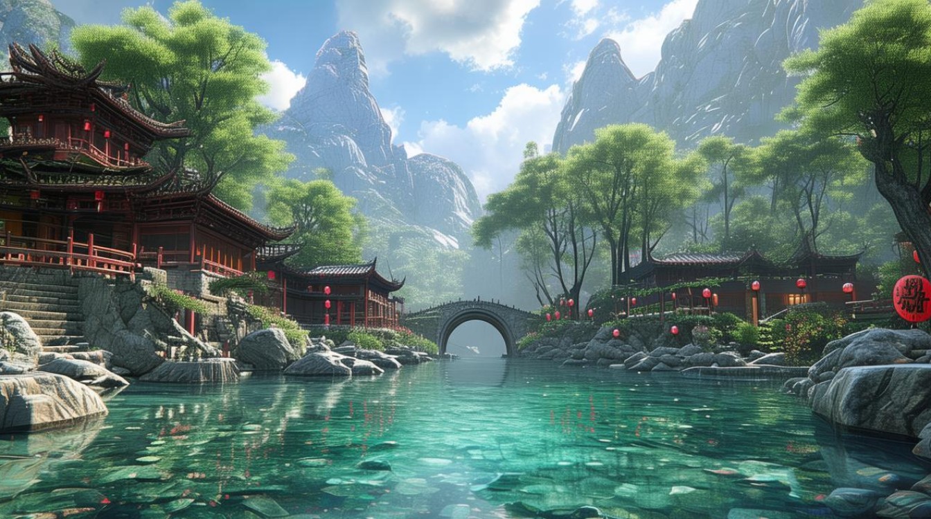 诺水河景点 诺水河景点