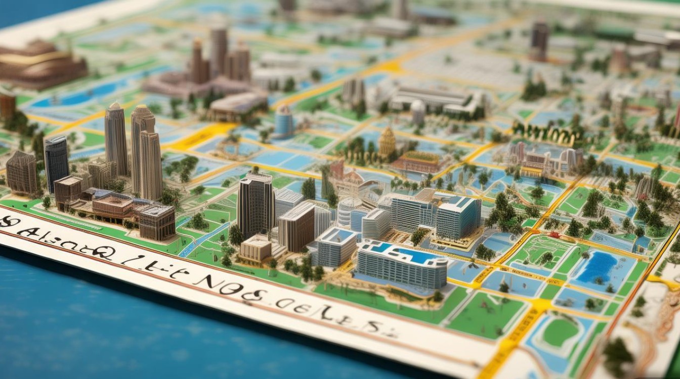 洛杉矶景点地图 洛杉矶景点地图