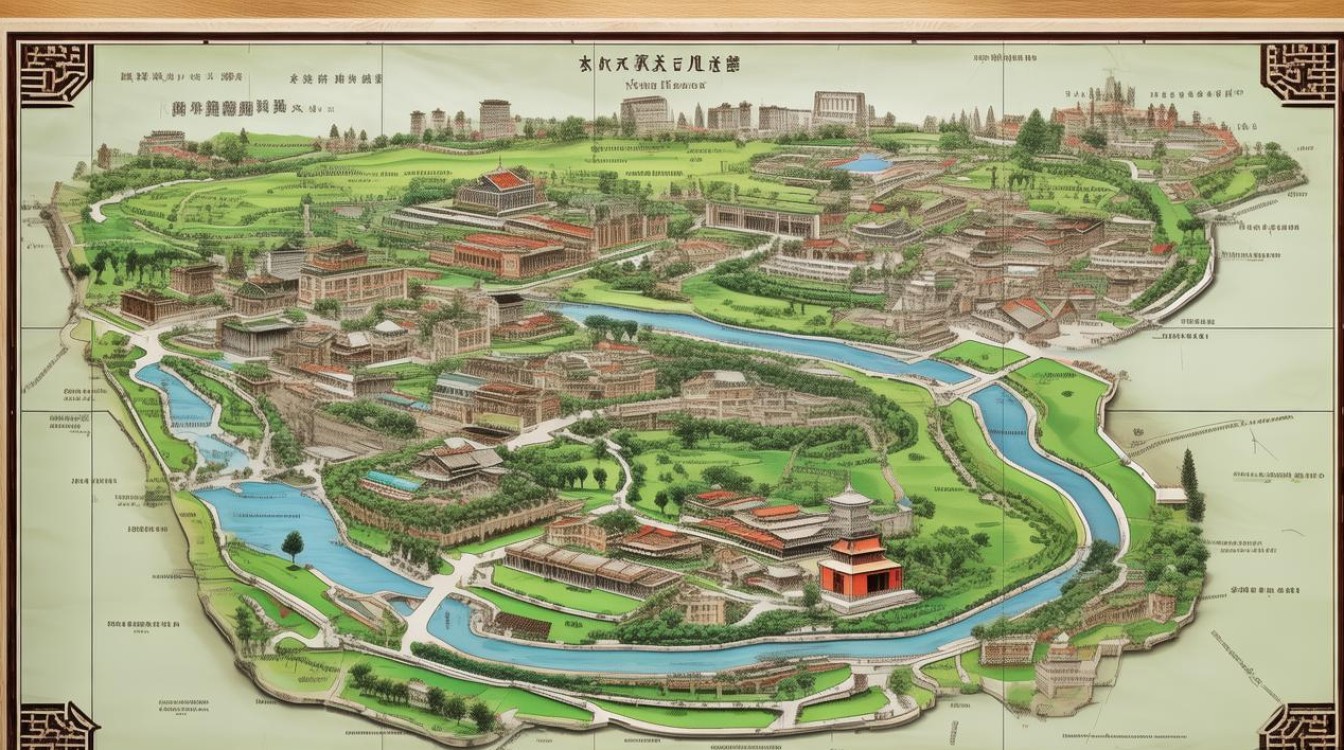 扬州旅游景点分布图