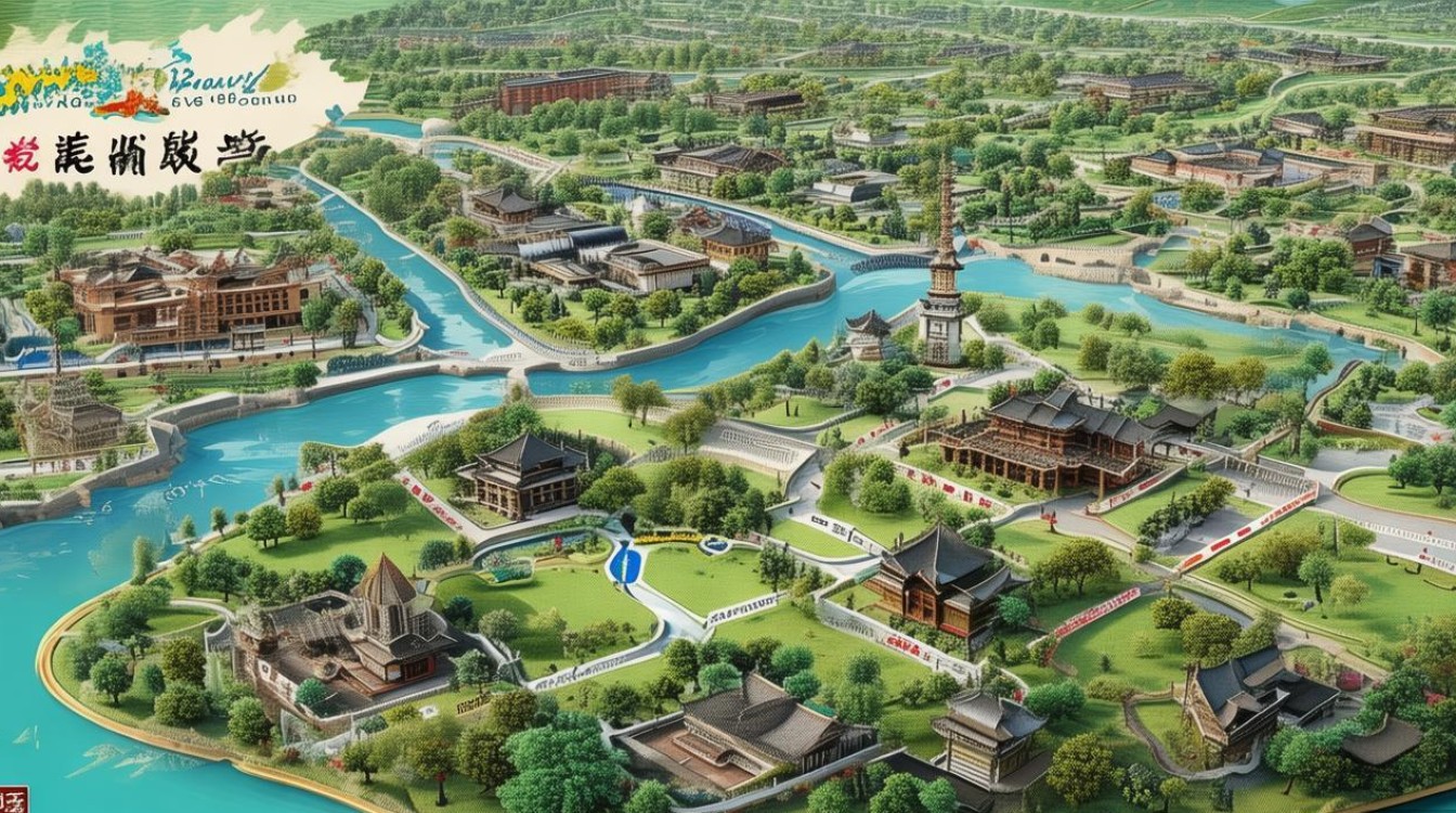 扬州旅游景点分布图