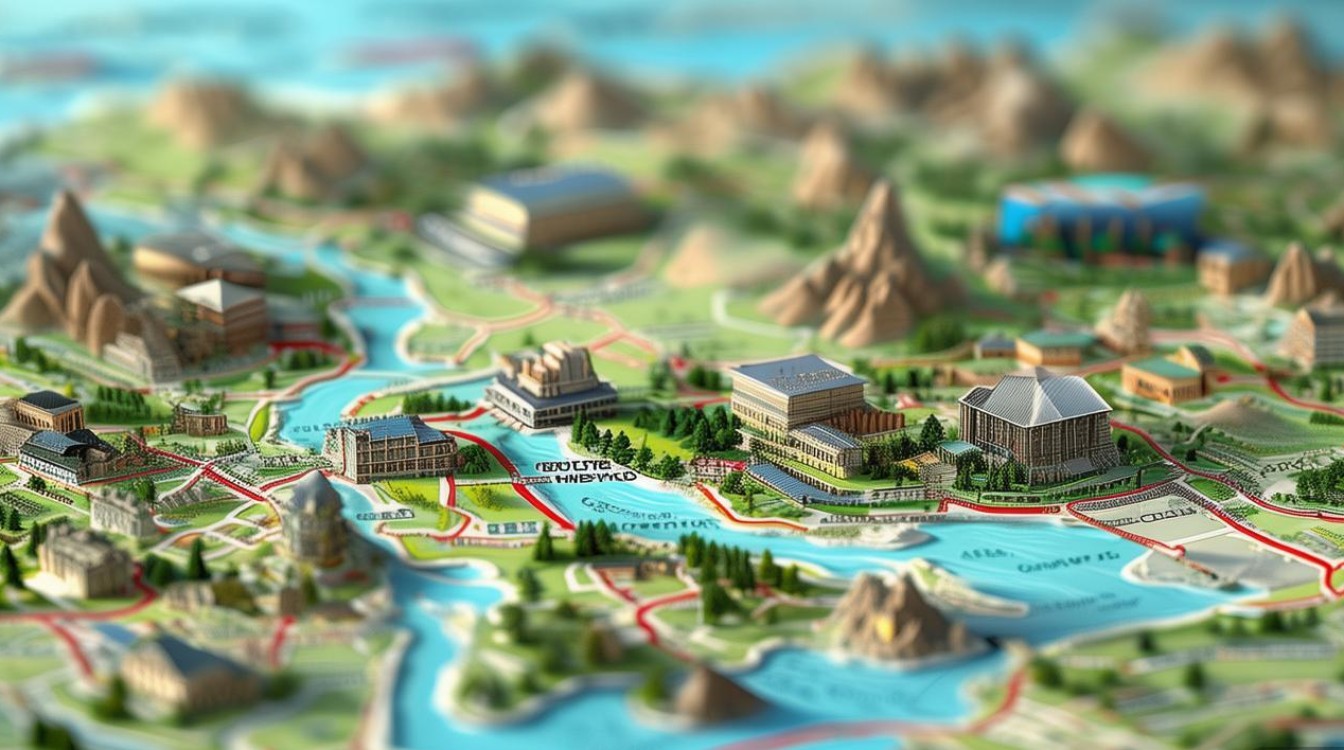 张掖旅游景点分布图