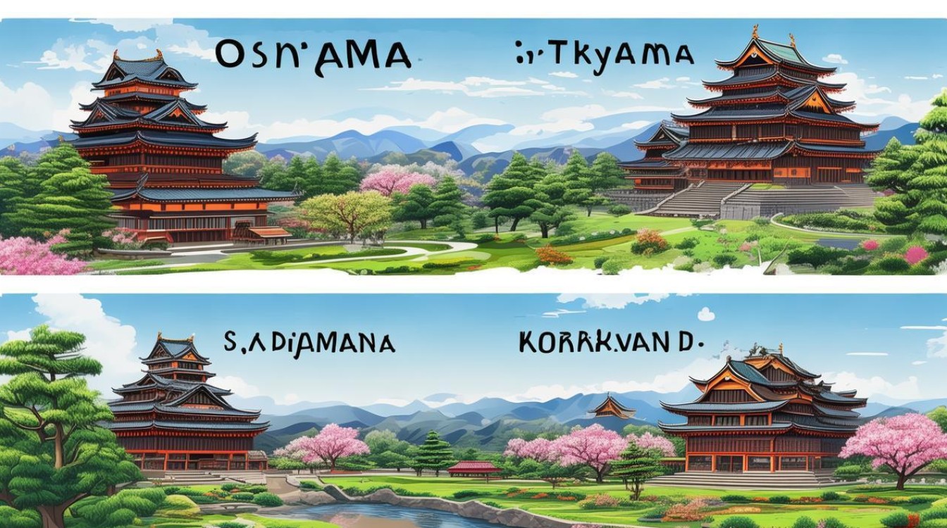 日本冈山旅游景点