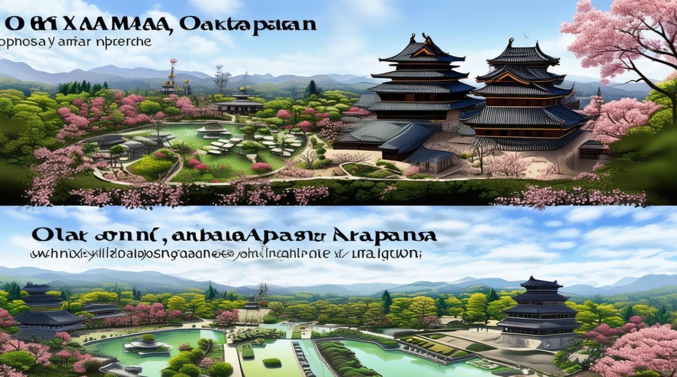 日本冈山旅游景点