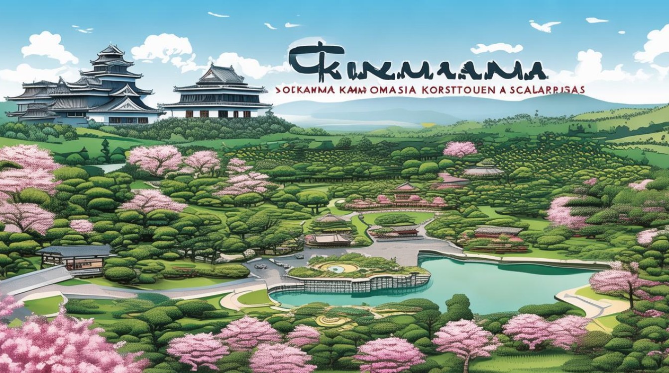 日本冈山旅游景点