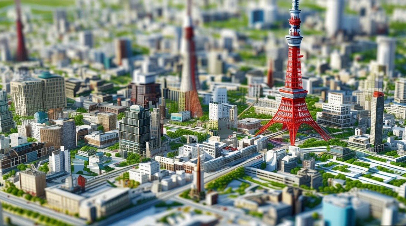 东京景点分布图 东京景点分布图