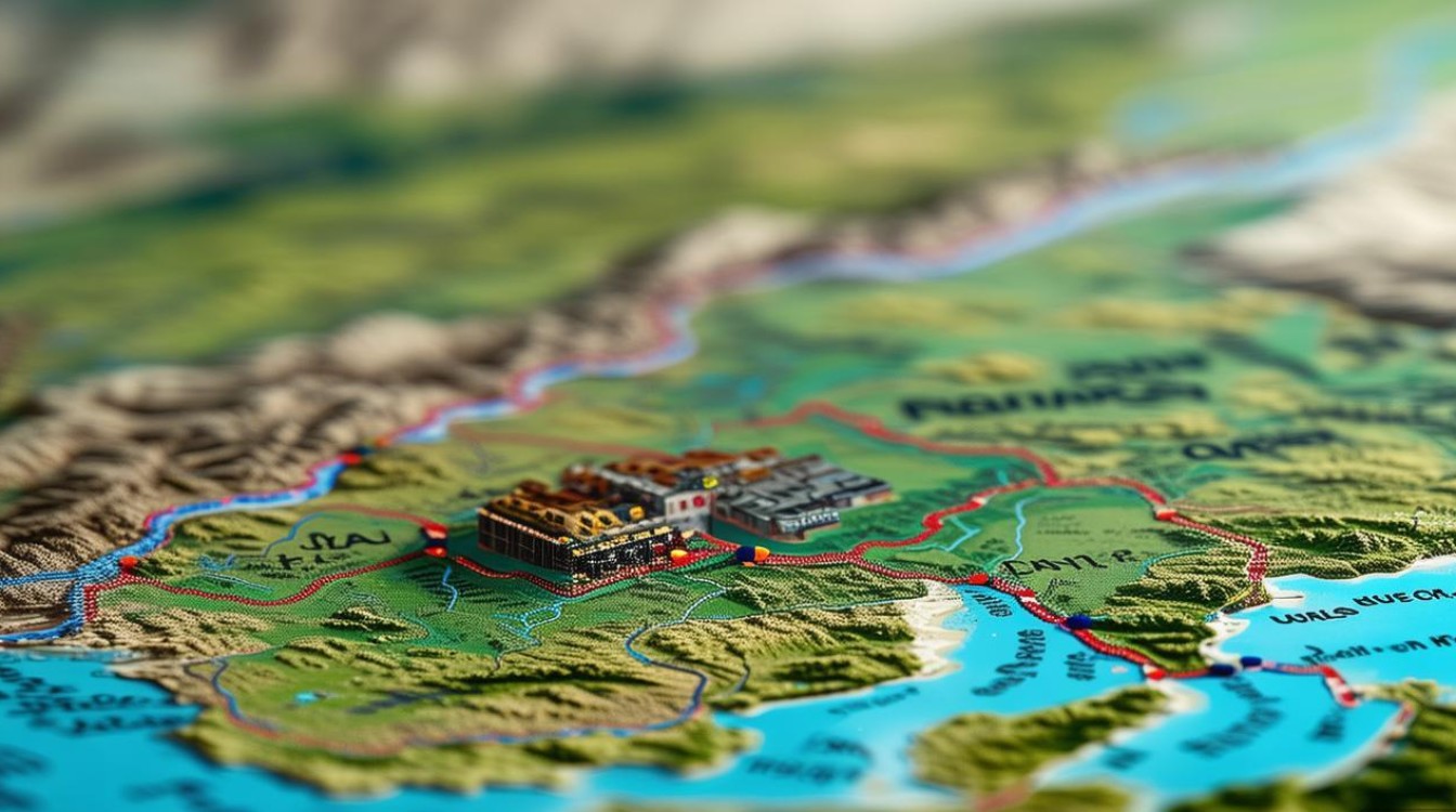 川藏线景点分布图 川藏线景点分布图