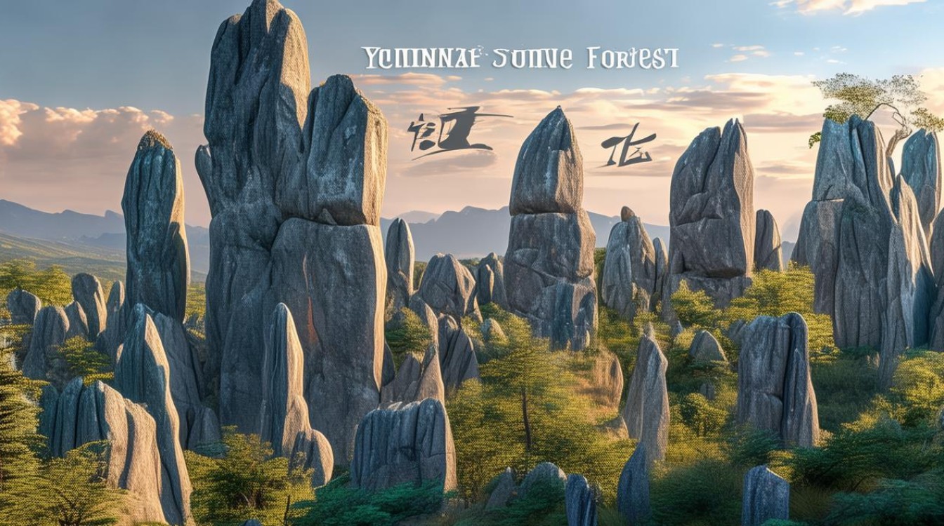 云南的石林的景点 云南的石林的景点