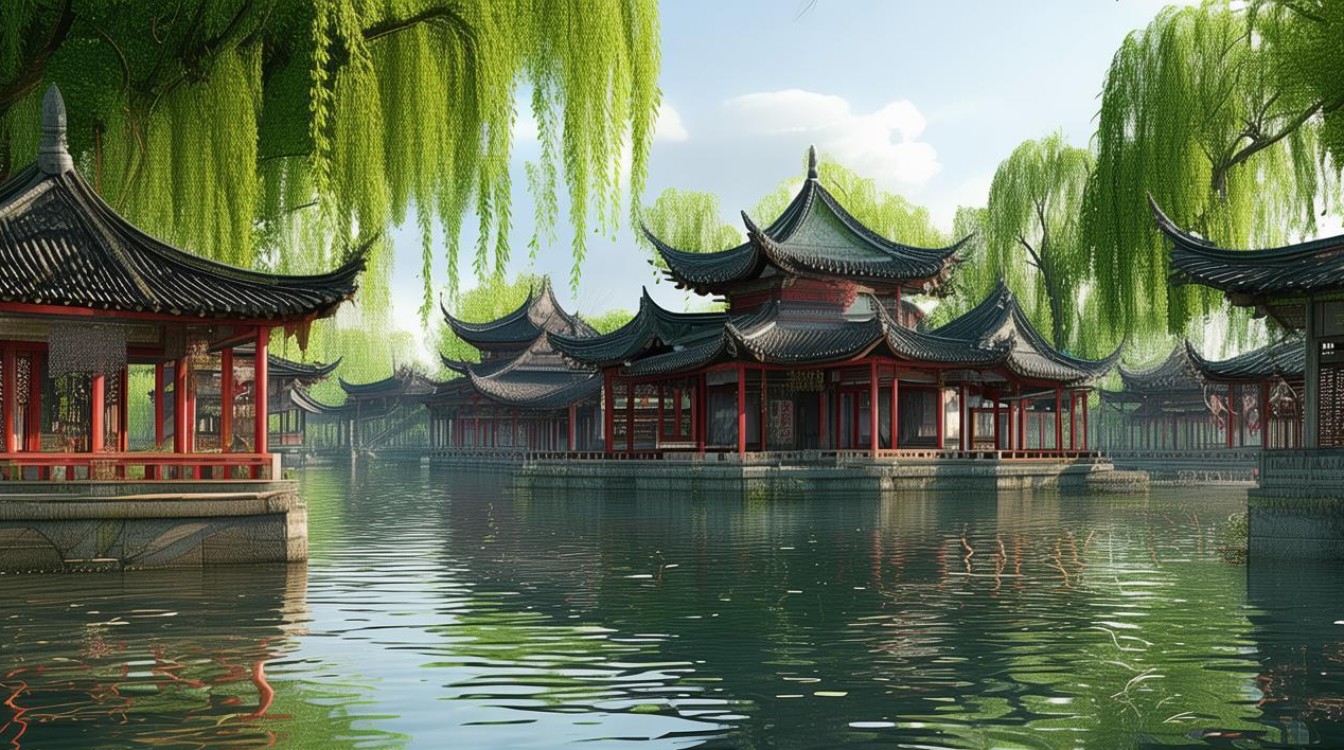 扬州瘦西湖主要景点