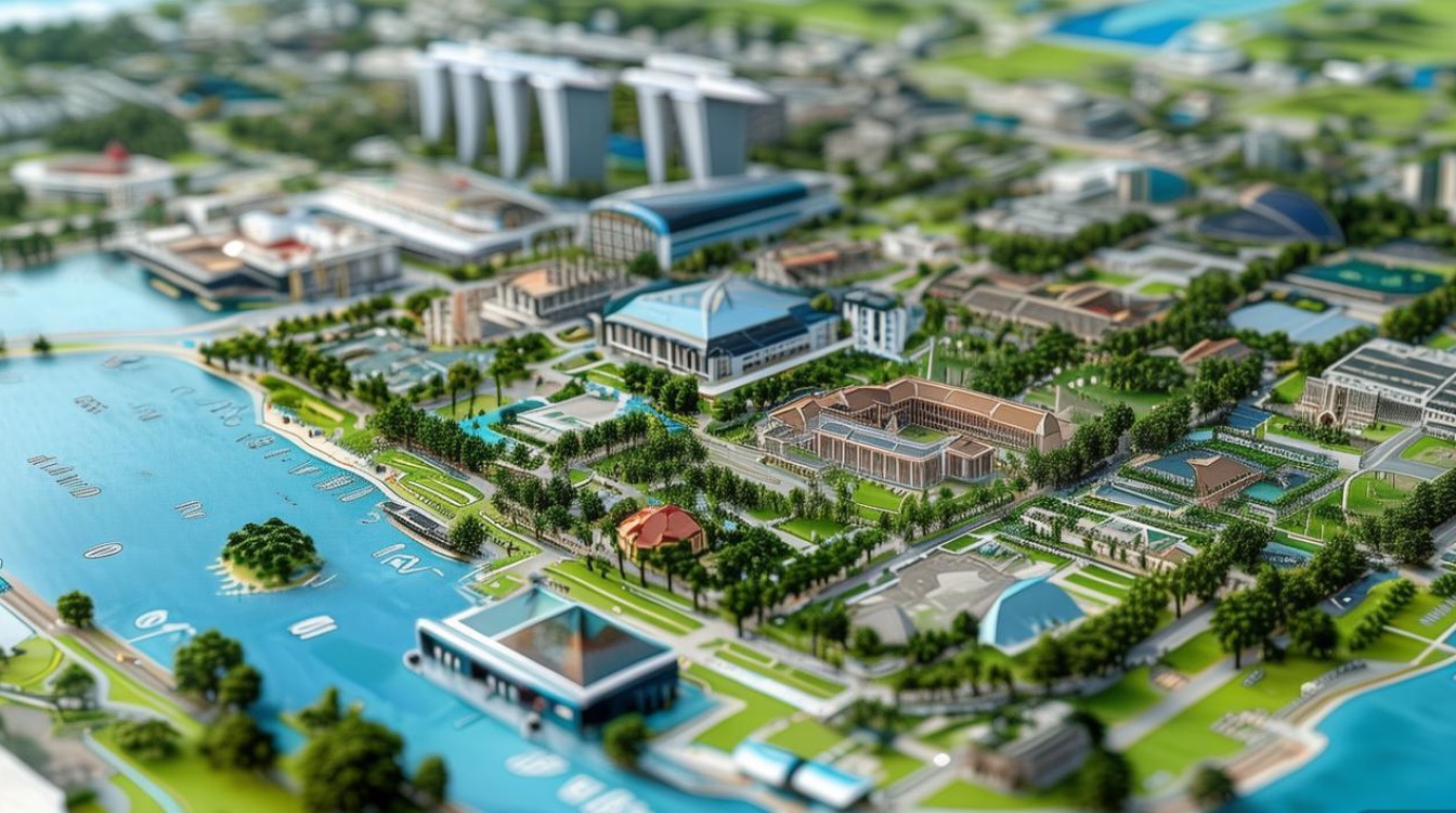 新加坡景点分布地图