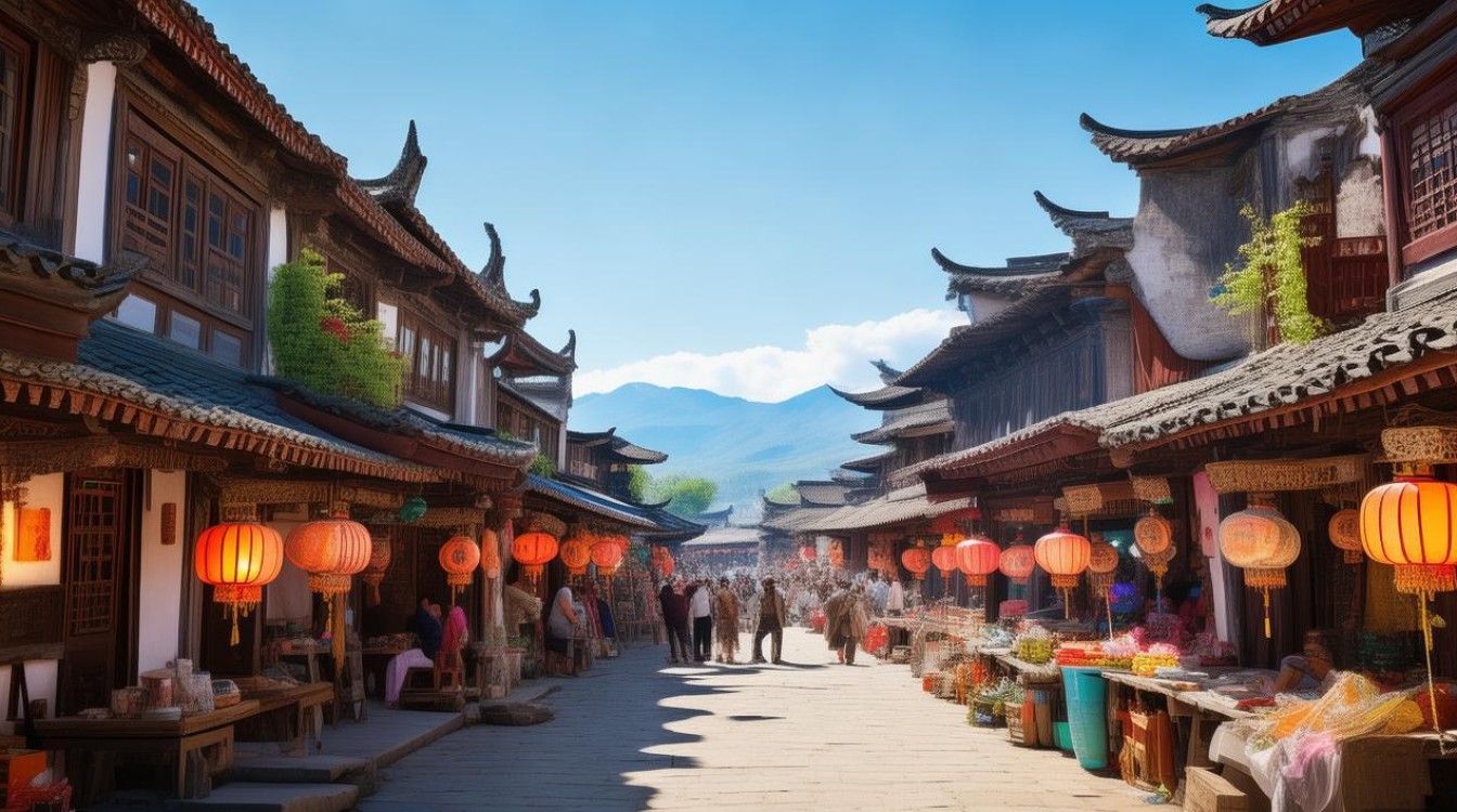 云南鹤庆旅游景点