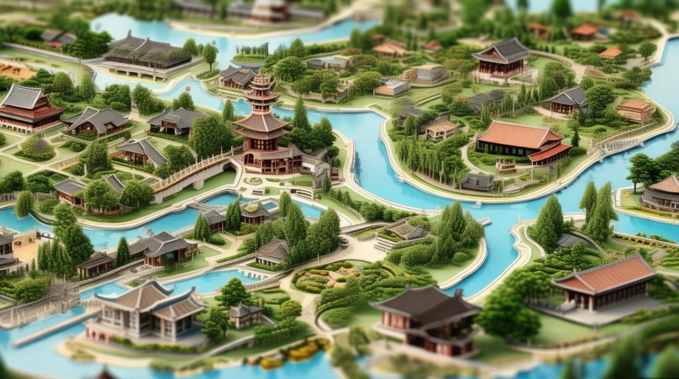 苏州旅游景点分布图 苏州旅游景点分布图