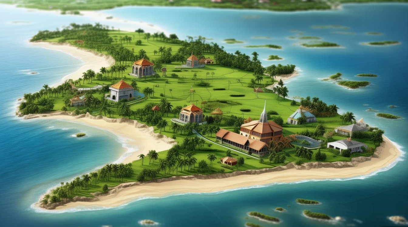 斯里兰卡景点地图