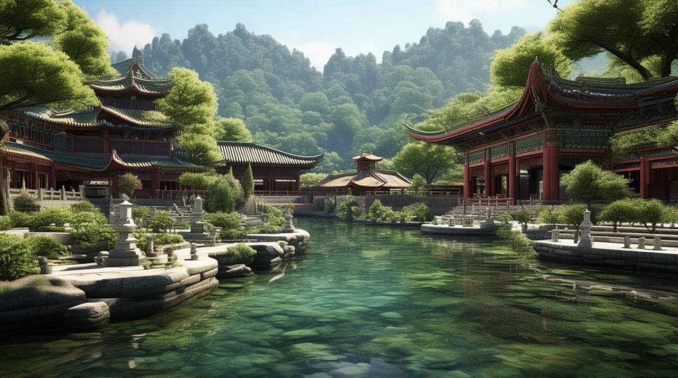 太原玉泉山景点