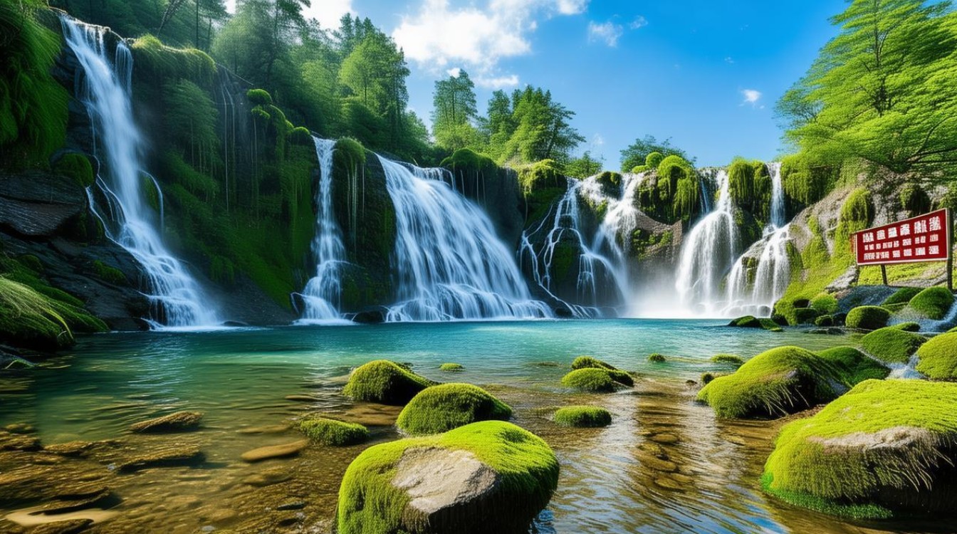 四川瀑布旅游景点