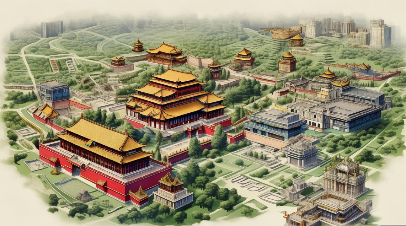 北京旅游地图景点