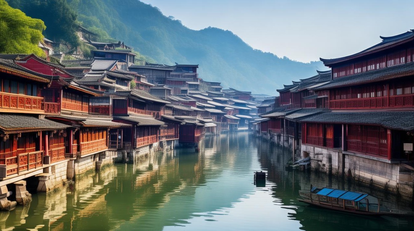 凤凰镇的景点 凤凰镇的景点