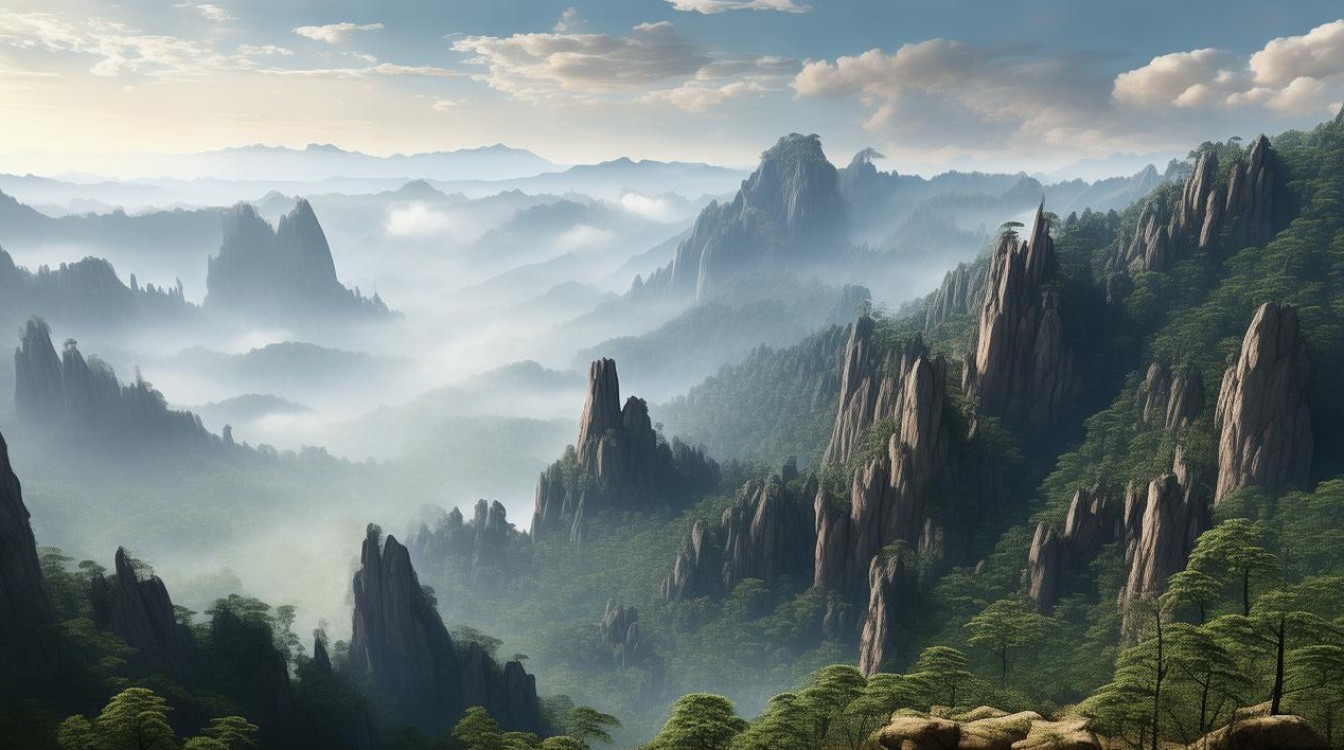 黄山主要旅游景点