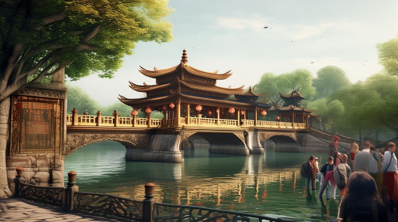 无锡千波桥景点 无锡千波桥景点