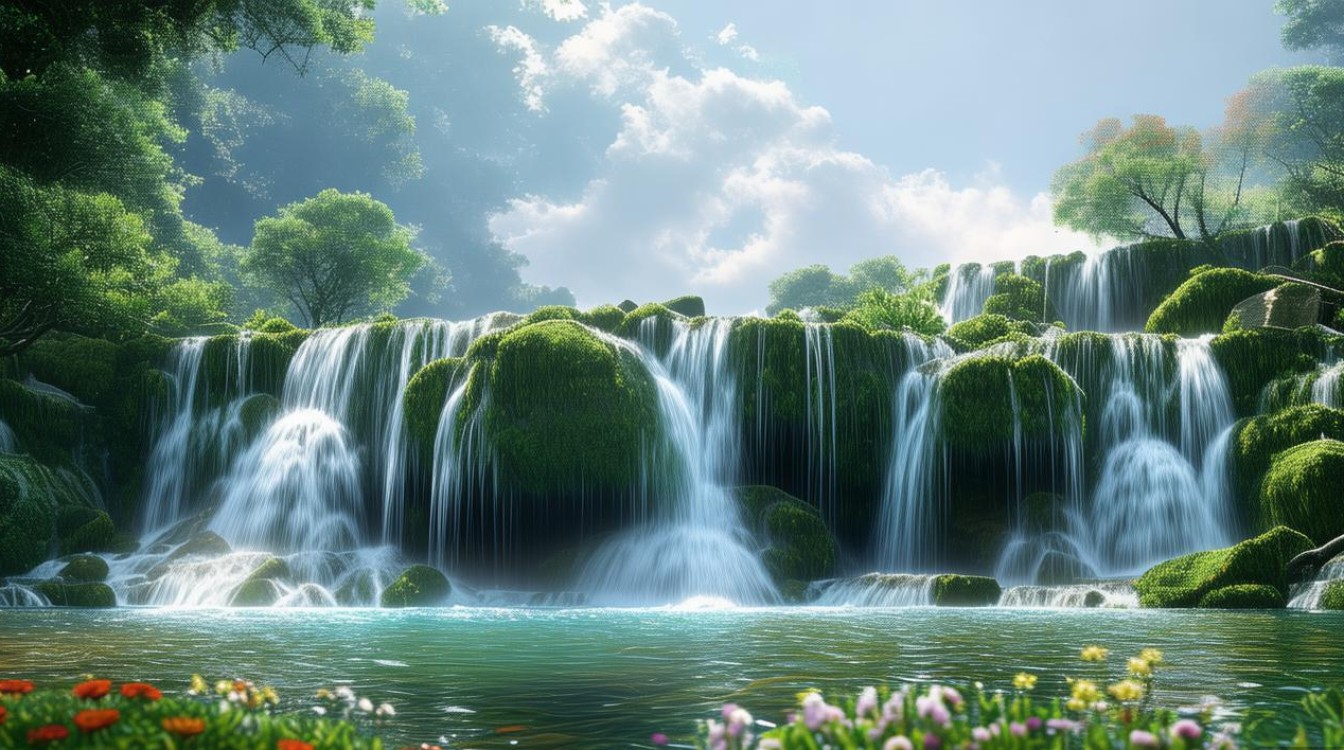 湖北瀑布旅游景点