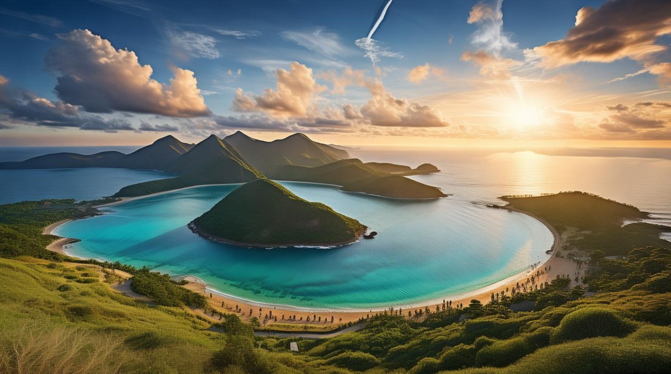 双月湾观景点 双月湾观景点