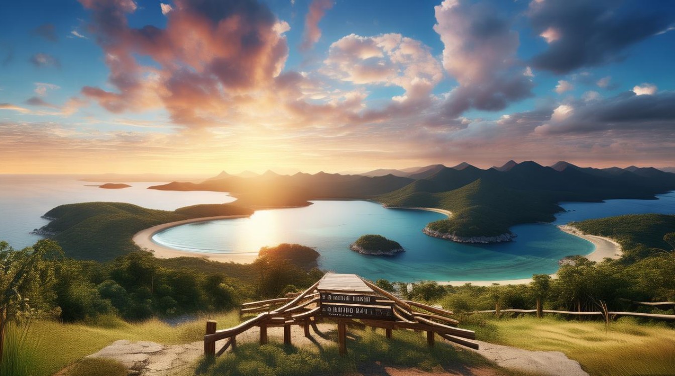 双月湾观景点 双月湾观景点