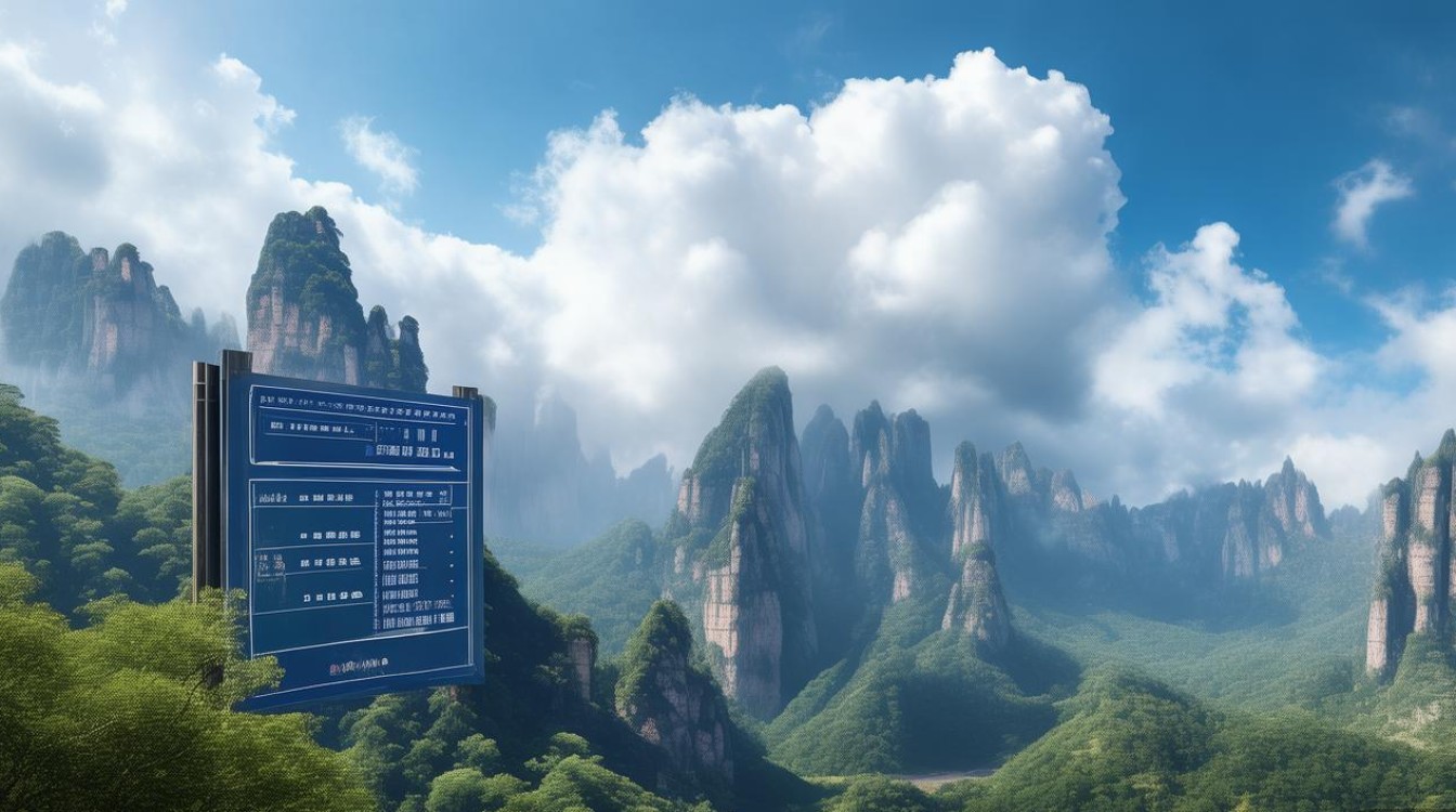 张家界景点天气预报