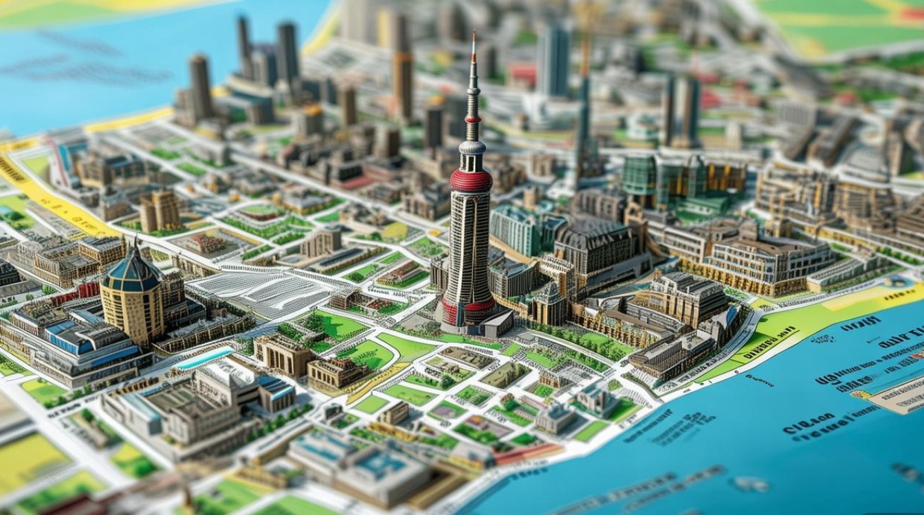 上海市旅游景点地图