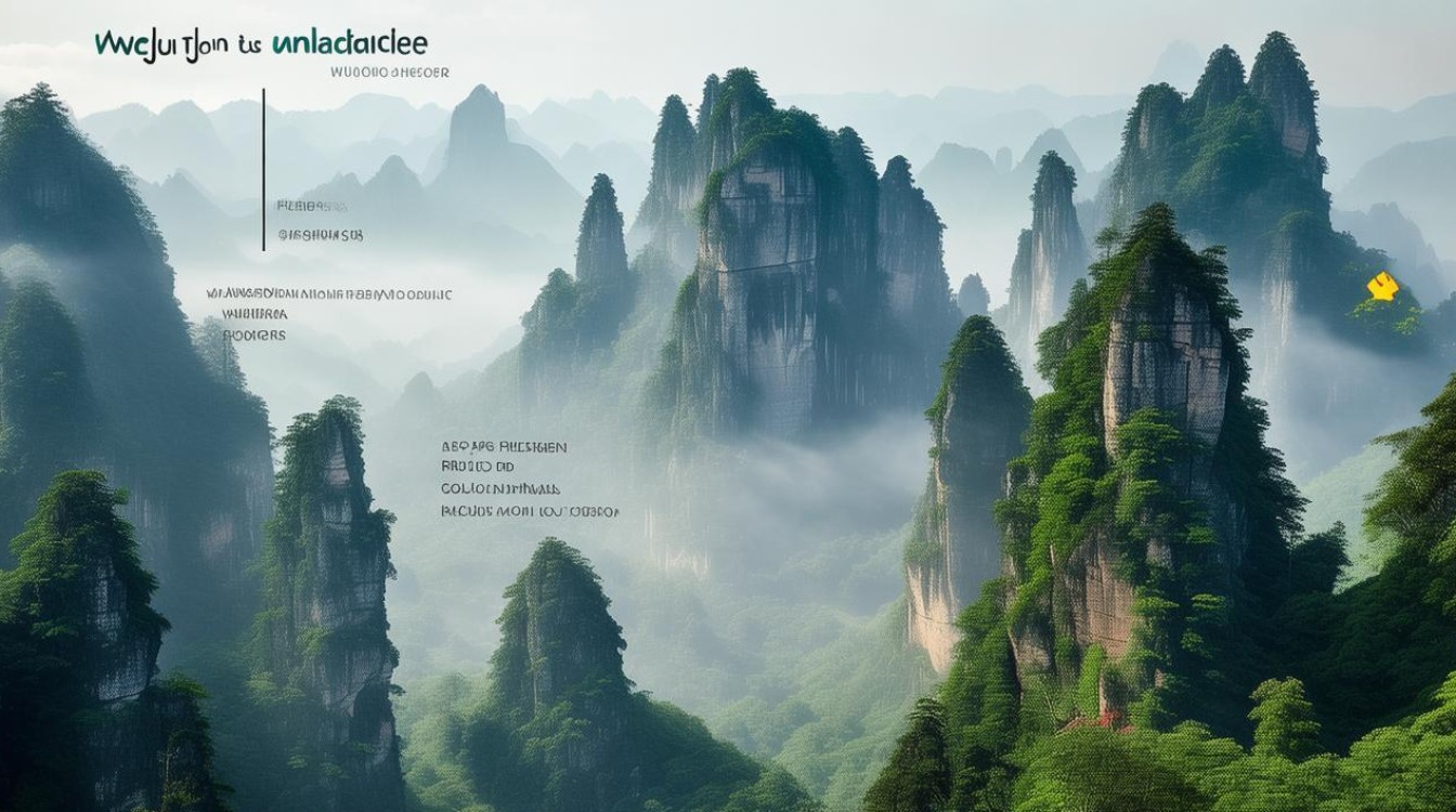 张家界旅游景点简介 张家界旅游景点简介