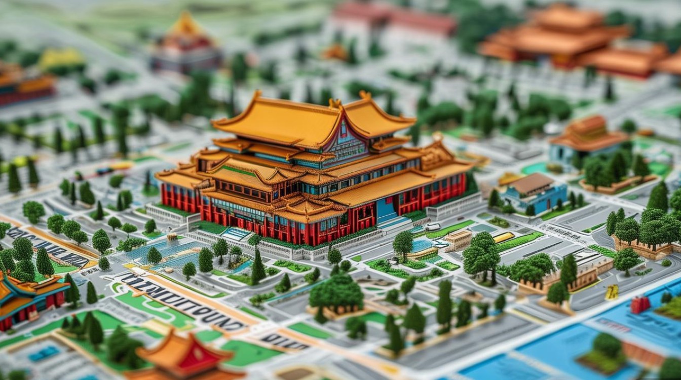 北京市旅游景点地图