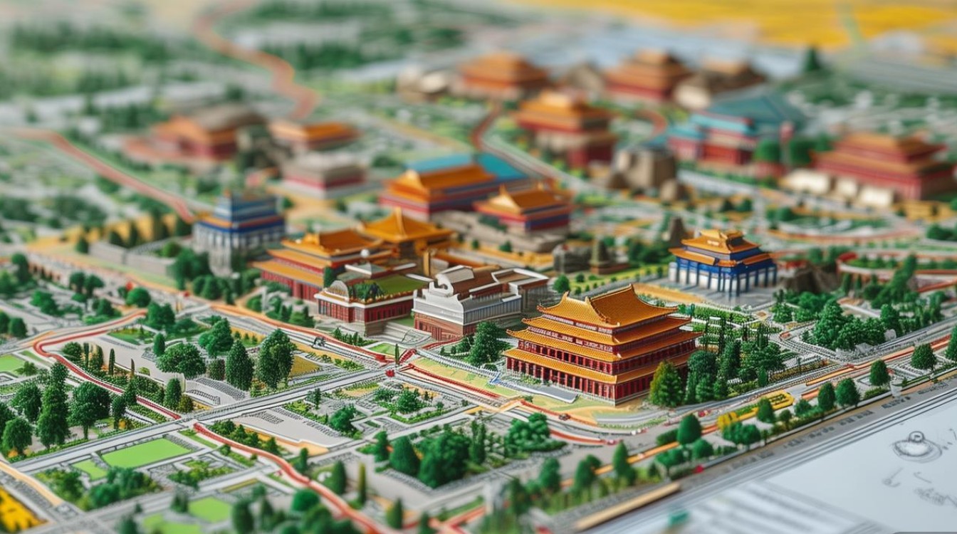 北京市旅游景点地图