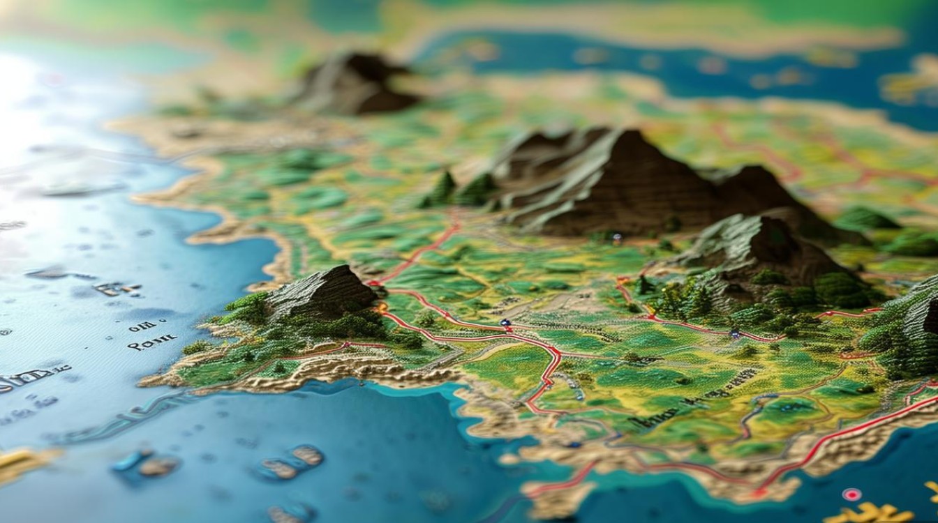 丽水景点分布图 丽水景点分布图