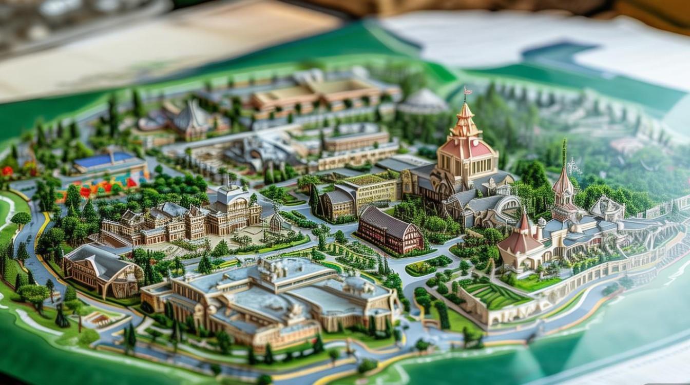 上海迪士尼景点地图 上海迪士尼景点地图