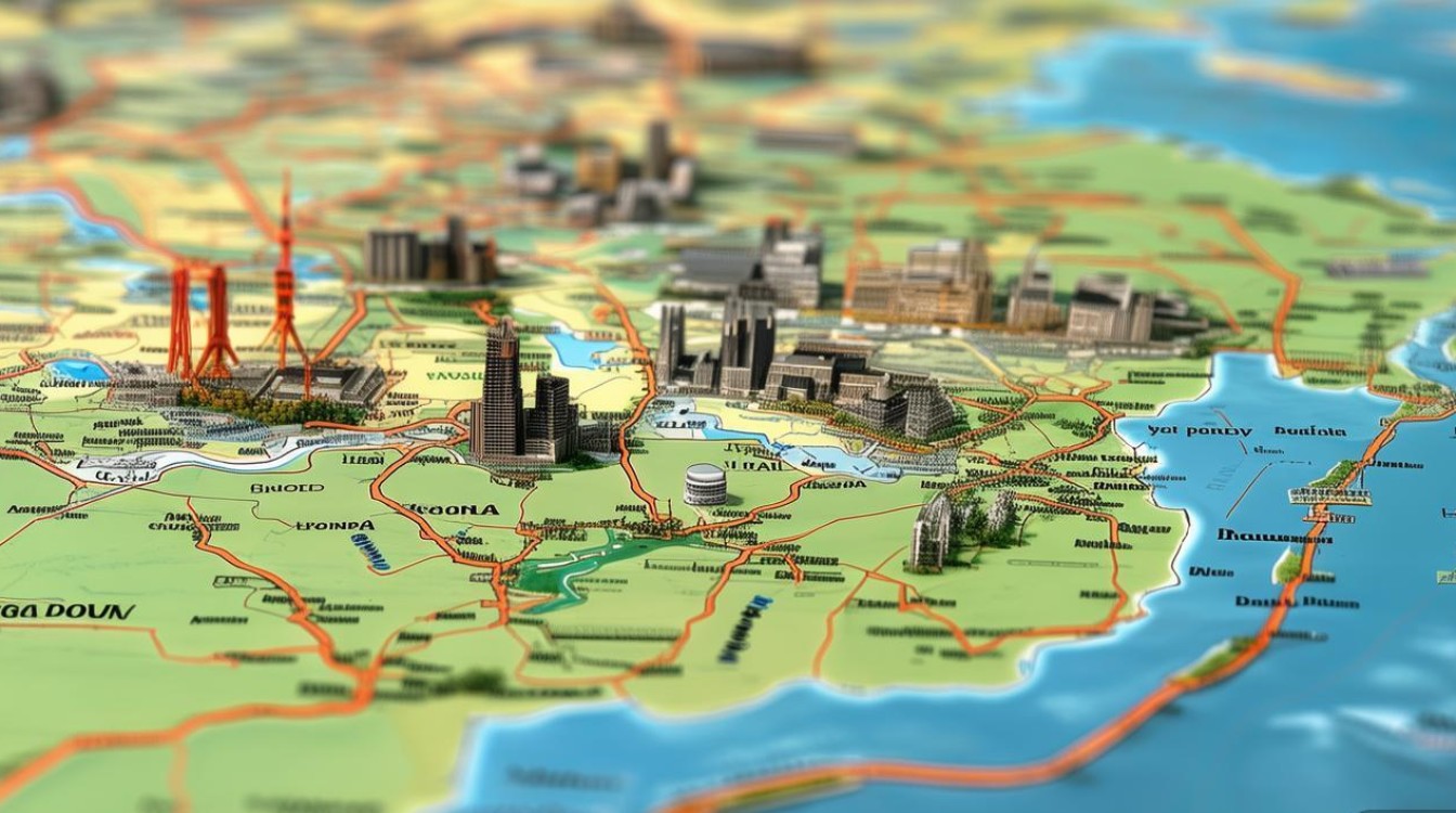 广东旅游地图景点地图