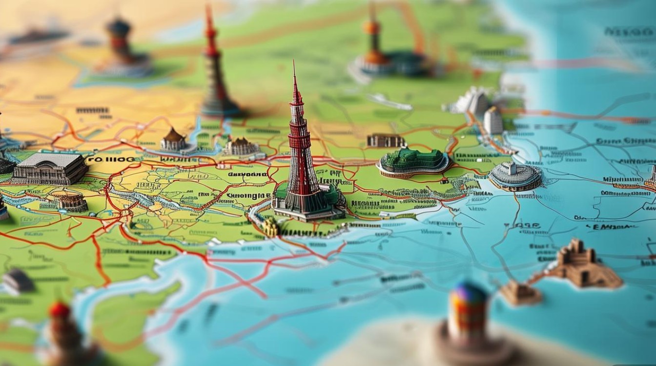 广东旅游地图景点地图