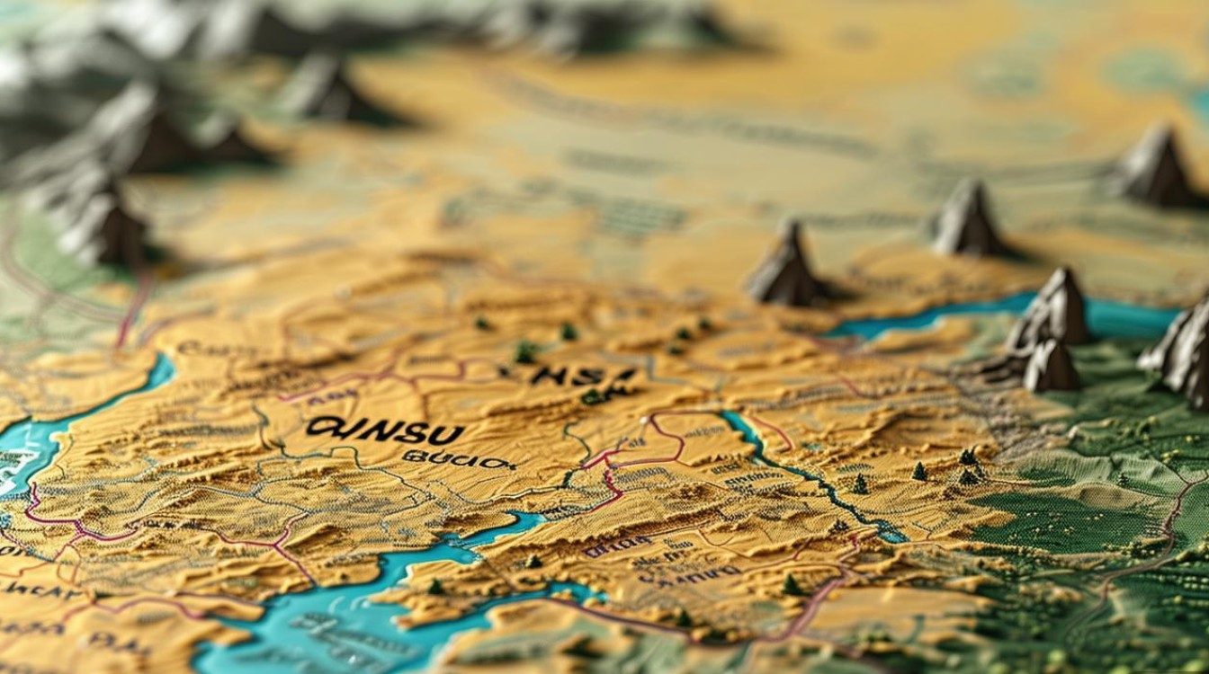 甘肃省旅游景点地图 甘肃省旅游景点地图