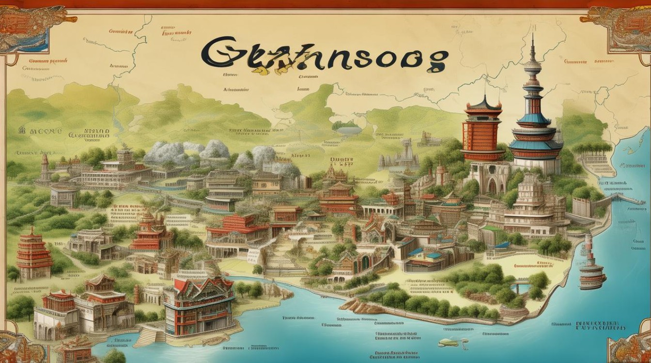 广东旅游地图景点 广东旅游地图景点