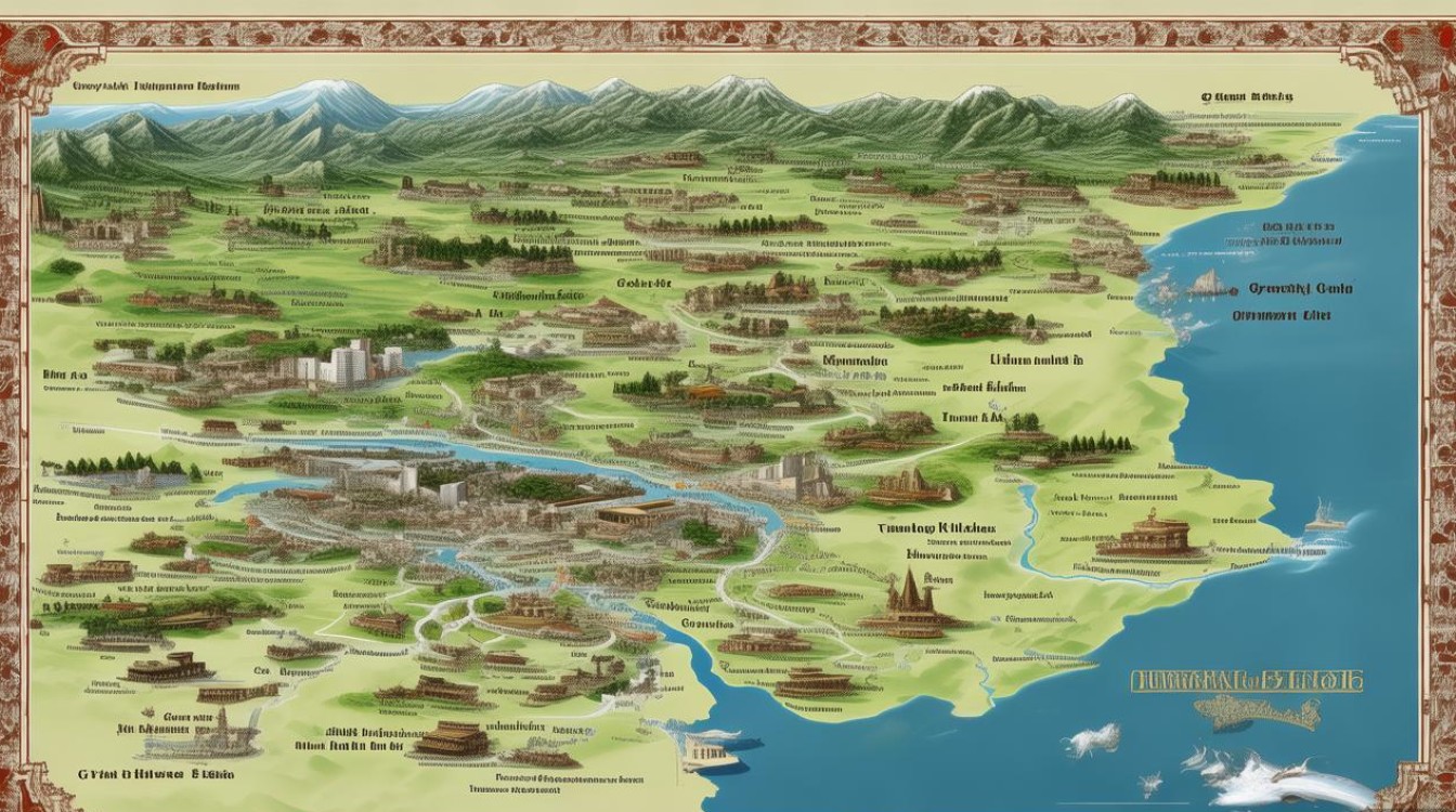 广东旅游地图景点 广东旅游地图景点