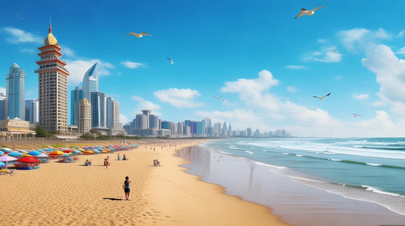 青岛金沙滩附近景点