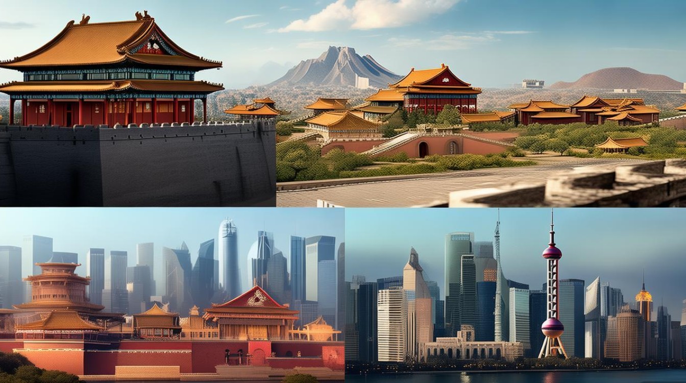 中国主要旅游景点