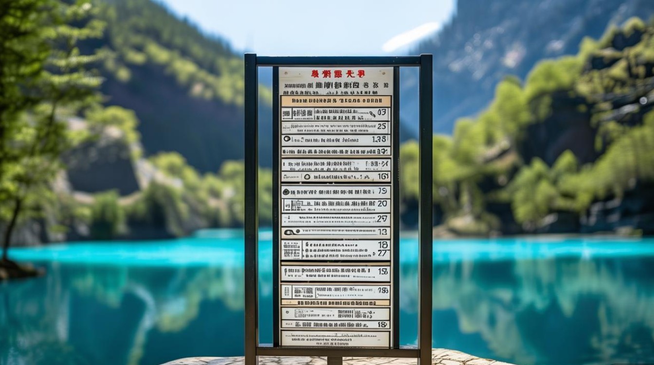 九寨沟景点门票价格