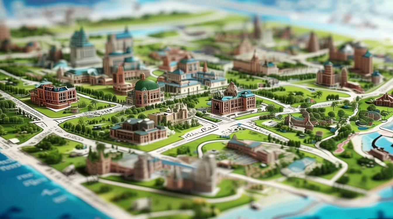 青岛市旅游景点地图 青岛市旅游景点地图