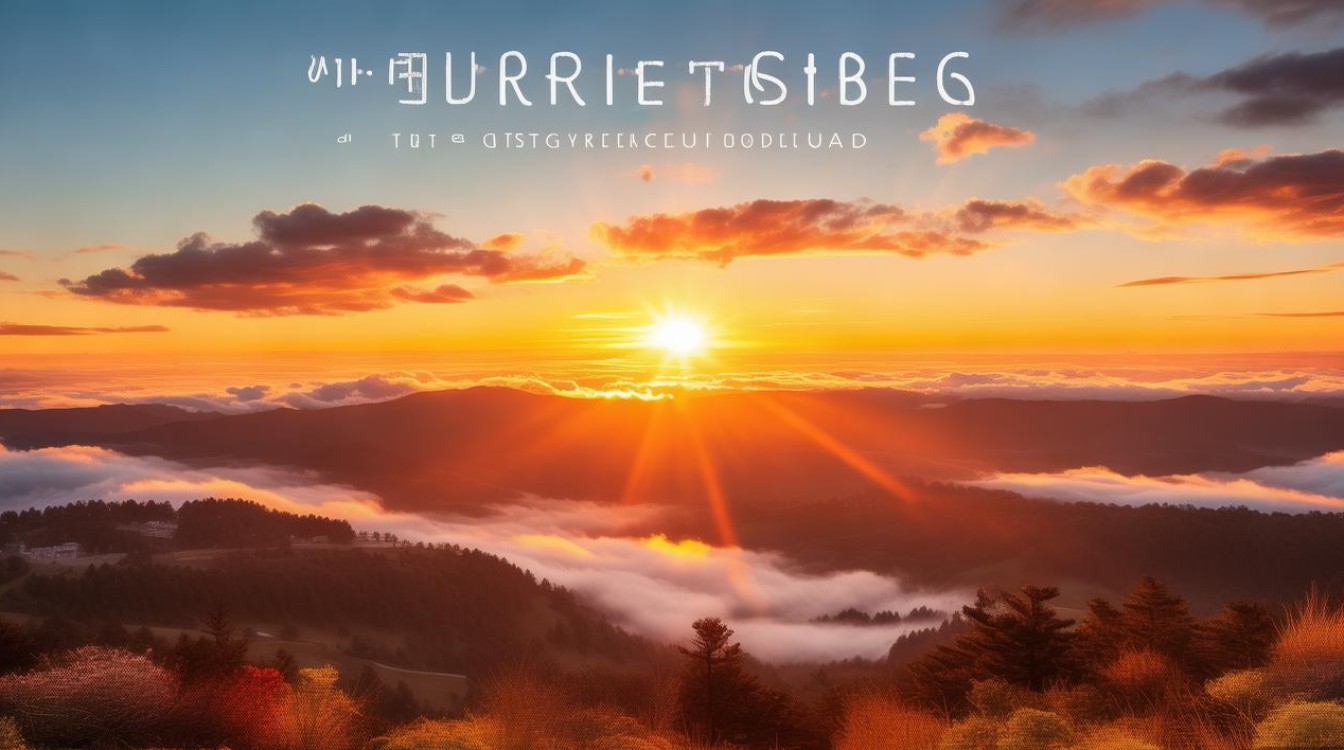 日出观景点 日出观景点