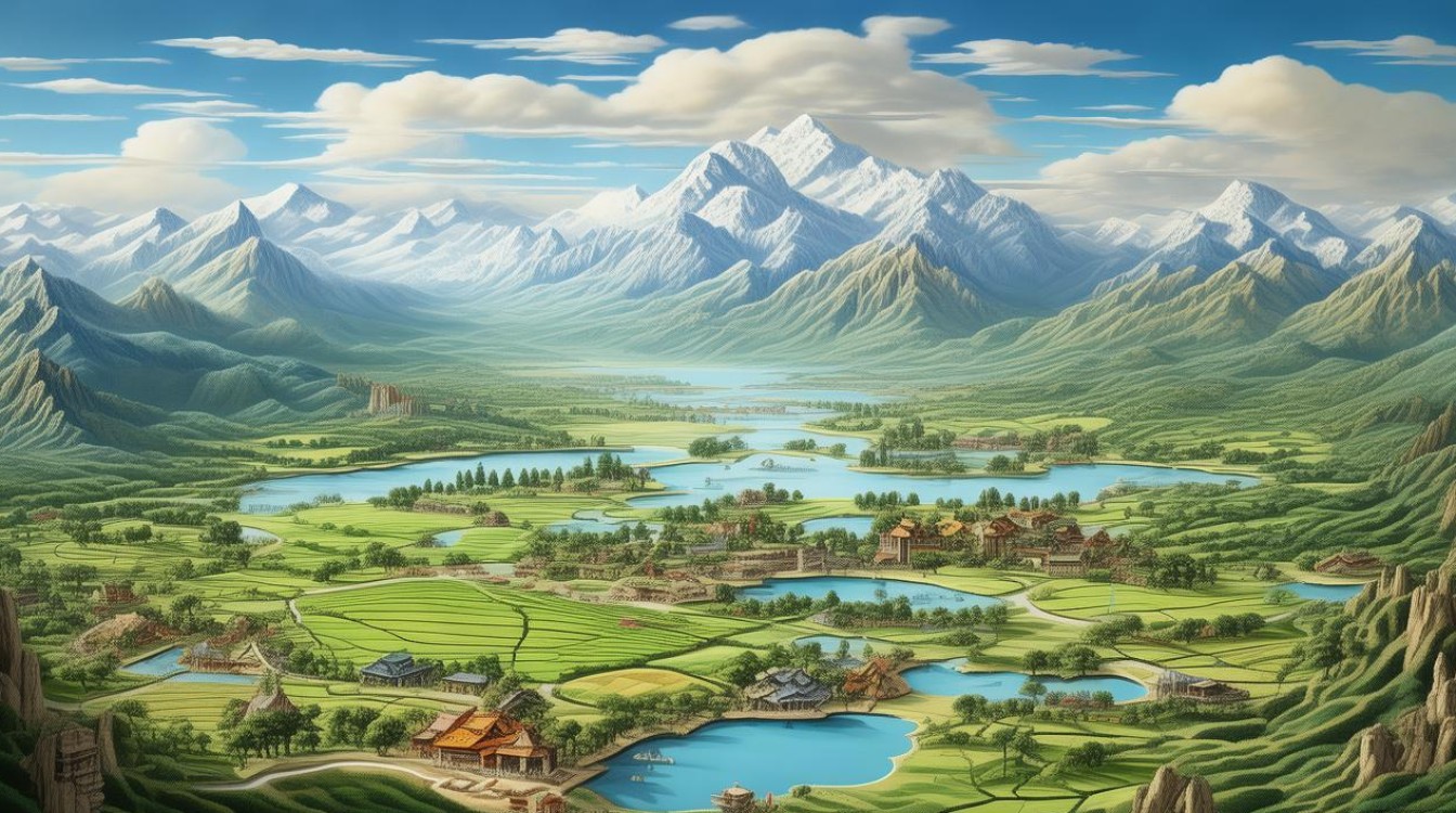 云南旅游景点分布图 云南旅游景点分布图