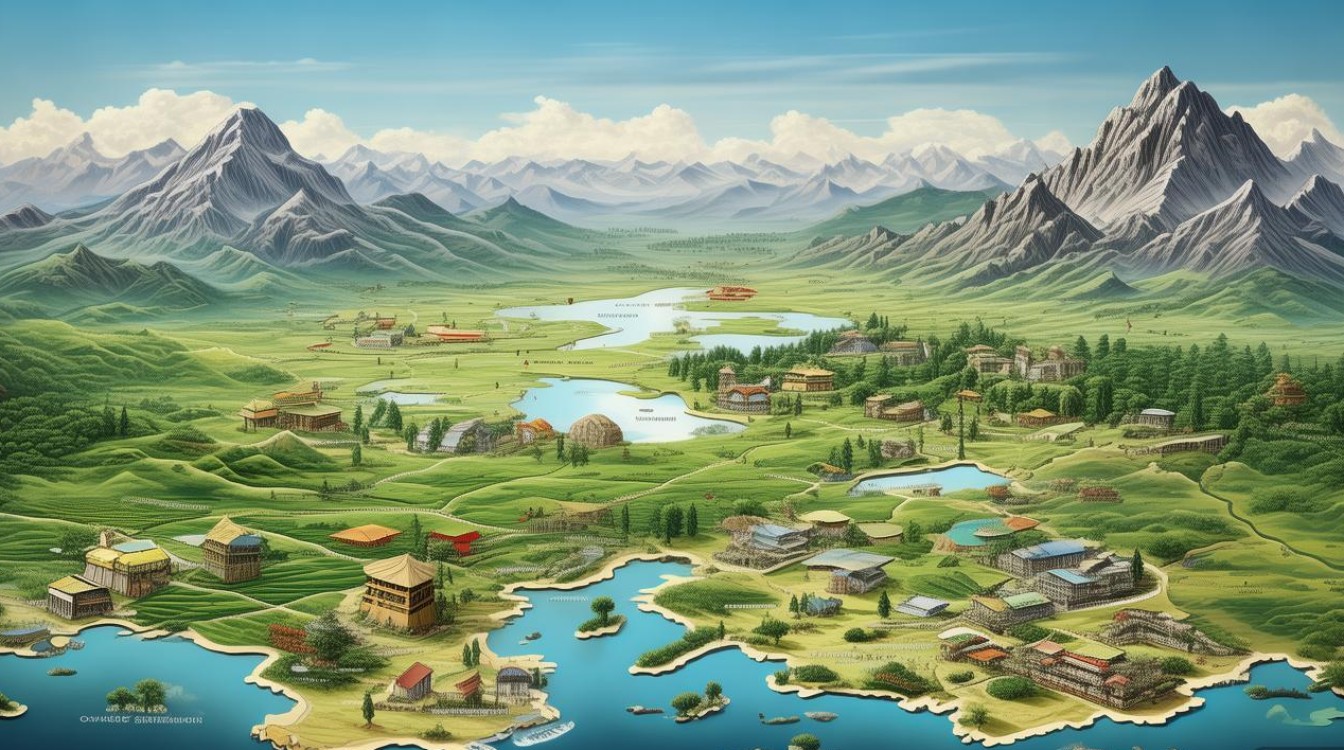 云南旅游景点分布图 云南旅游景点分布图