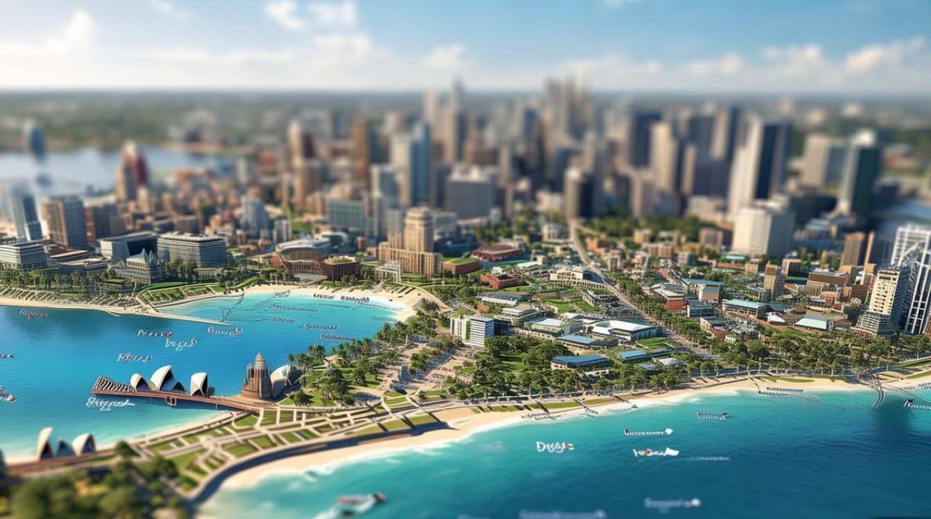 悉尼景点地图 悉尼景点地图