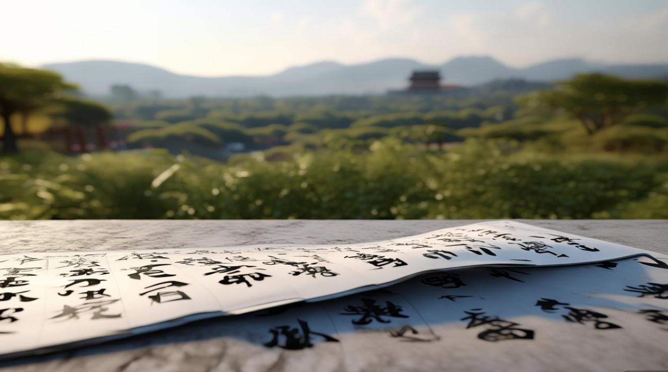 景点与书法 景点与书法