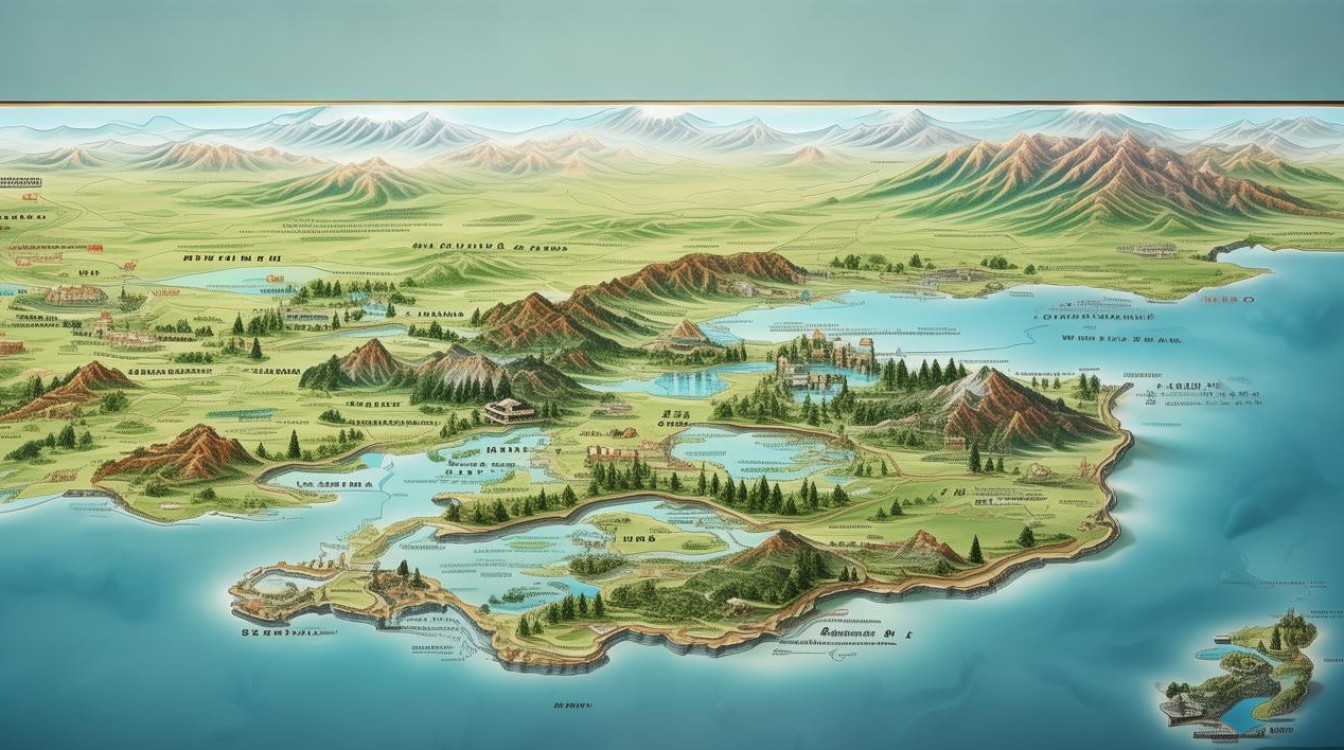 浙江省景点分布图