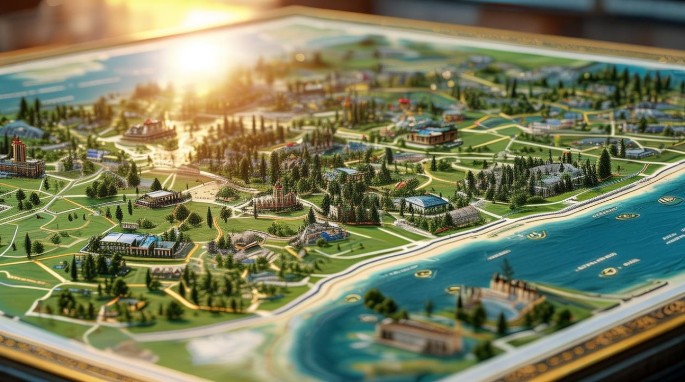 日照景点地图分布图