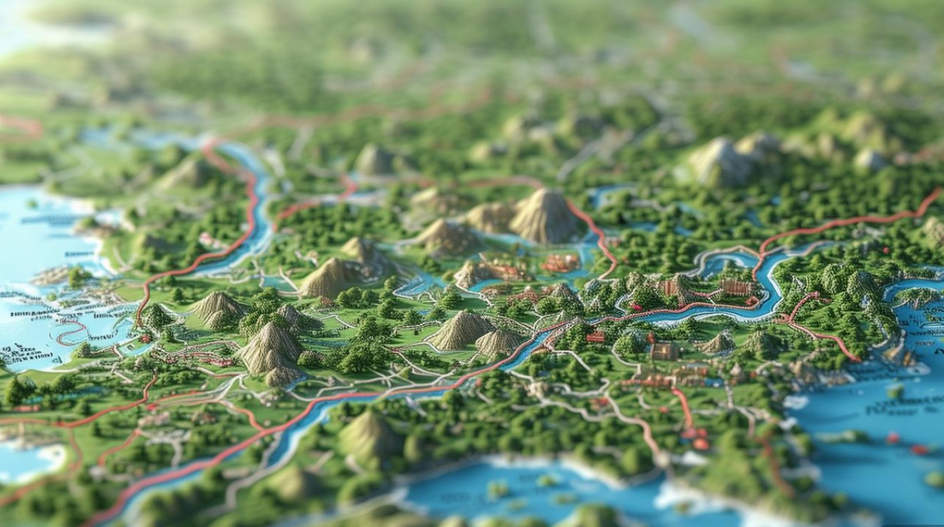 皖南景点分布图 皖南景点分布图